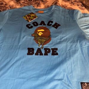 BAPE X Coach Rex shirt
